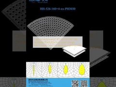 Optimal Illumination 10°/30°/45°/60°/90° Available 3030LEDs Anti-Glare Stadium Lighting Lens