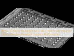 80pcs 3030LED Floodlight Lens 185×116mm Size Precision Optics Weather-Resistant Outdoor Performance
