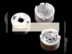 Single Lens φ11.8mm Size PC/PMMA Material High Transmittance Professional Optic Lens