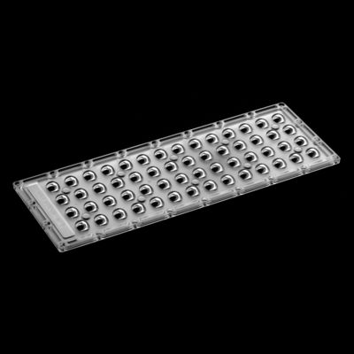 Rectangle PC LED Street Light Lens 3030 For Street Flood Lamp