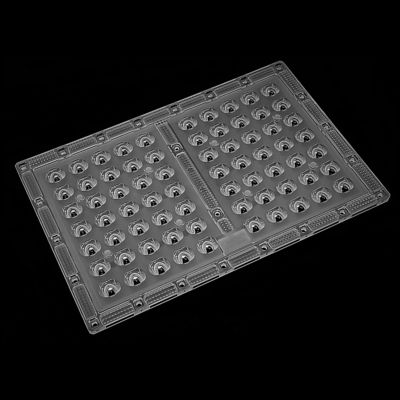 High Transmittance LED Street Light Lens Waterproof PC Material
