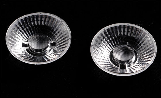Plastic Indoor LED Optical Lens Transparent IP67 Water Resistant