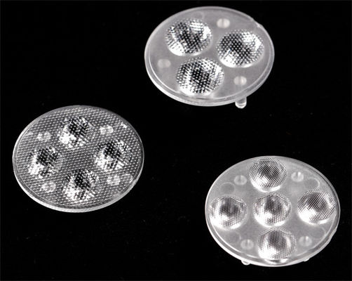 PMMA LED Light Lens w/ 60° Uniform Facula, High Transmittance & Quality