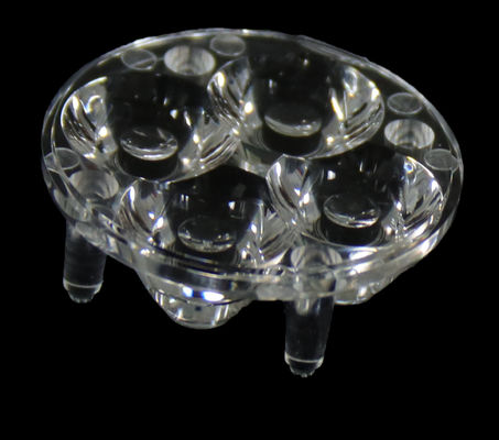 PMMA LED Light Lens w/ High Transmittance & 30° Uniform Facula