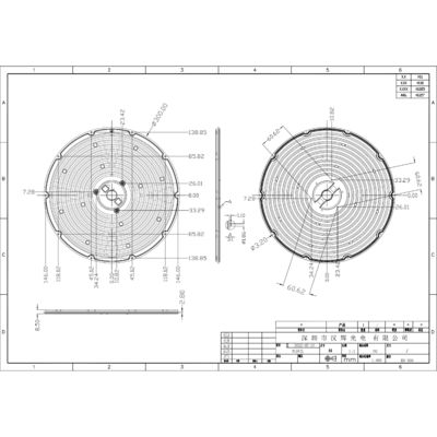 Diameter Փ300mm 9 Rings LED High Bay Light Lens For Industrial Lighting With Sensor High Bay Light