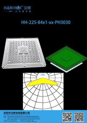 84pcs 3030LEDs LED Lens Cost-Effective Long-Lasting Performance and Reliability For Parking Lot Lighting