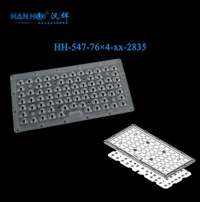 T2M/T3M/T4S/T5 Available 304pcs 2835LEDs Glare Reduction PC Material Eco- Friendly Environment Street Lighting & Parking Lot Lighting Lens