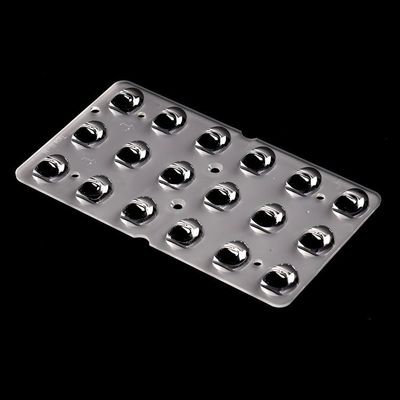 High Power 72pcs 3030/2835 LEDs PC Material 148.8×86.5mm High Transmittance Waterproof Easily Install Street Lighting Lens