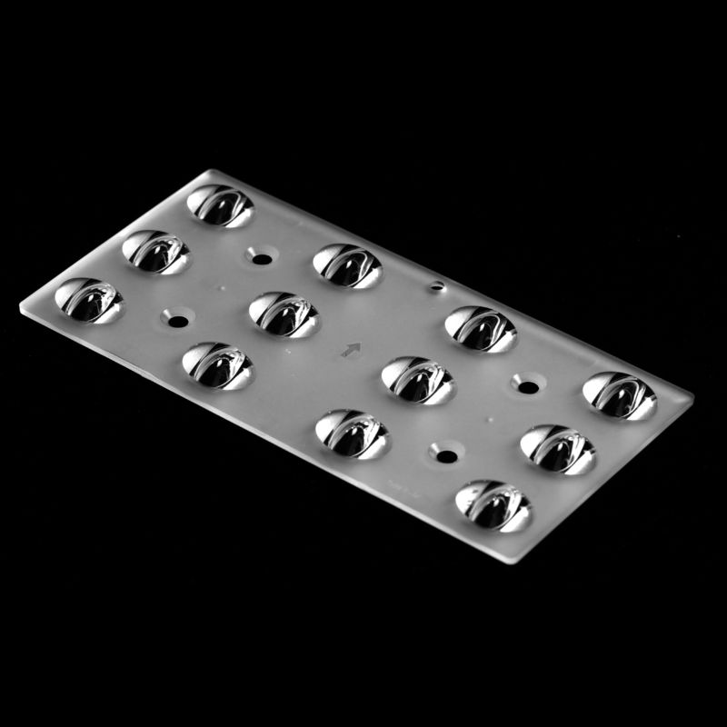 18x4 LED Lens For Street Light Waterproof 3030 2835 Light Source