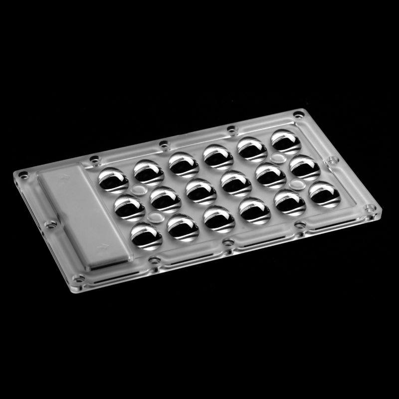 3030 Rectangle LED Street Light Lens Water Resistant For Street Lamp