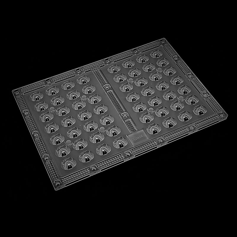 Custom PC Material LED Street Light Lens With Uniform Facula