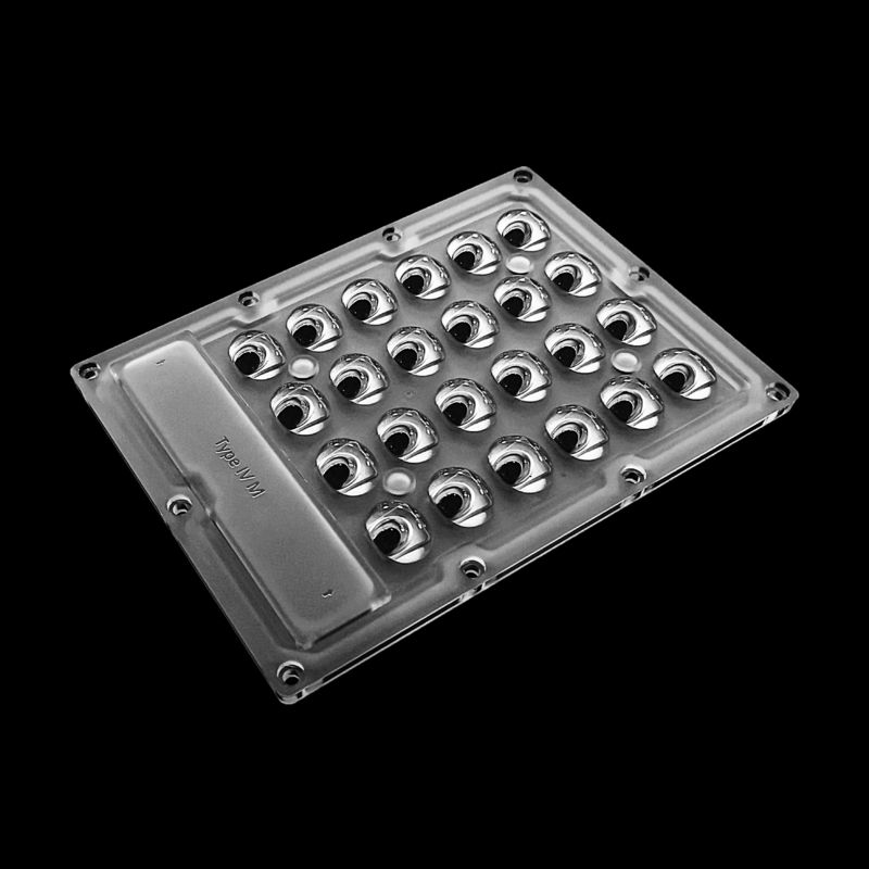 Customized PC Street Light Lens With Uniform Facula CE certified