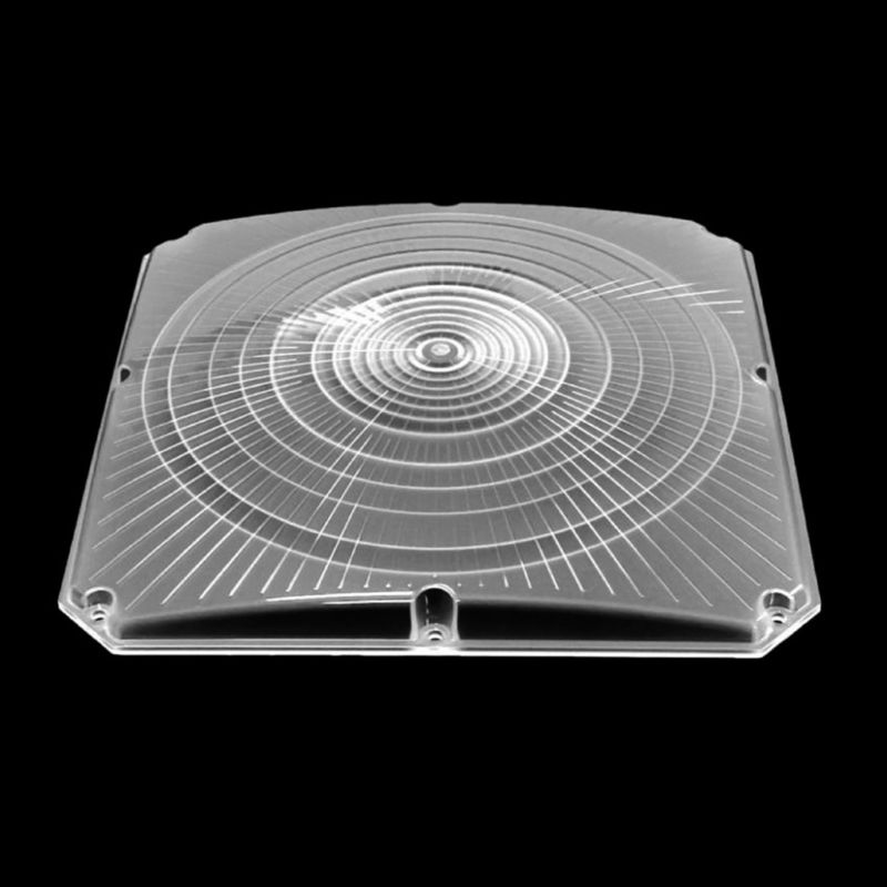 Oil station light Lens Transparent Plastic PC Material With UV Protection