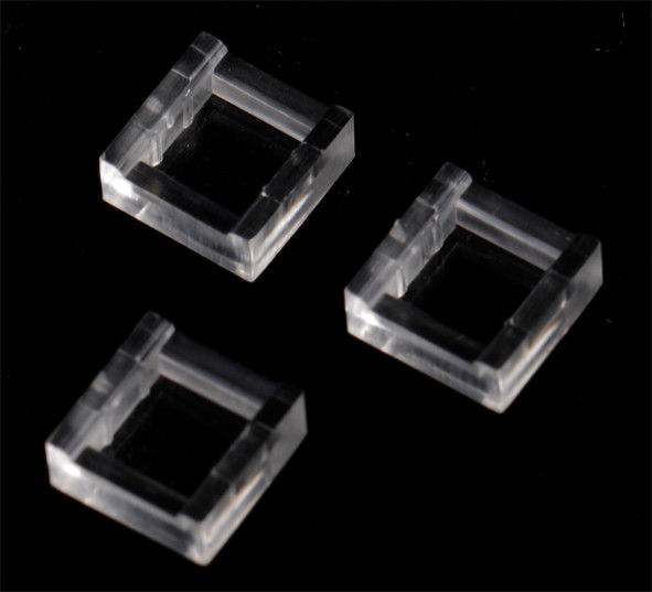 Uniform Facula Single Lens for 5050 LED, 93% Transmittance, PC/PMMA Material, Waterproof, Multiple Dimensions