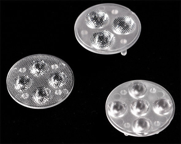 PMMA LED Light Lens w/ 60° Uniform Facula, High Transmittance & Quality