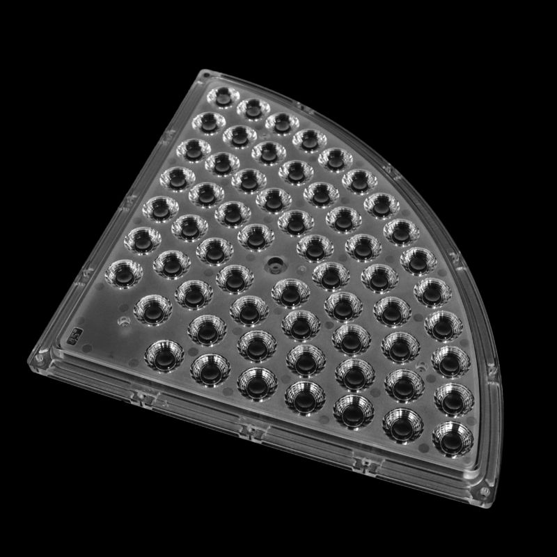 224.5x224.5mm 60x4pcs 3030 LEDs High Power LED Lens For Sport Stadium Light Street Light Flood Light