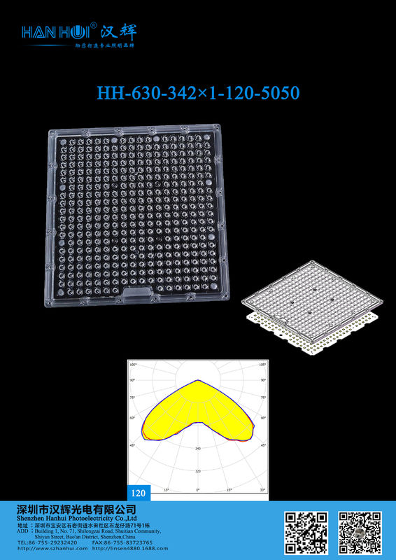 5050 LEDs 342 in 1 High Power LED Light Lens for Plant Lamp Environment-Friendly