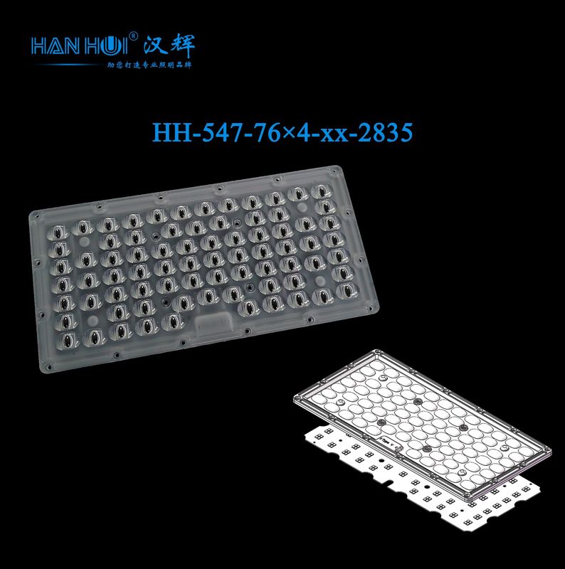 T2M/T3M/T4S/T5 Available 304pcs 2835LEDs Glare Reduction PC Material Eco- Friendly Environment Street Lighting & Parking Lot Lighting Lens