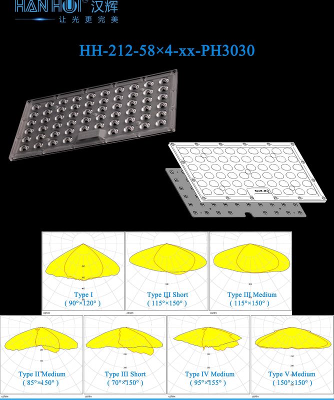 Pro-Grade LED Street Lens 279x150mm Universal Fit T2M/T3M/T4M/T3S/T5M/90120 Weather-Resistant Long-Lasting Performance