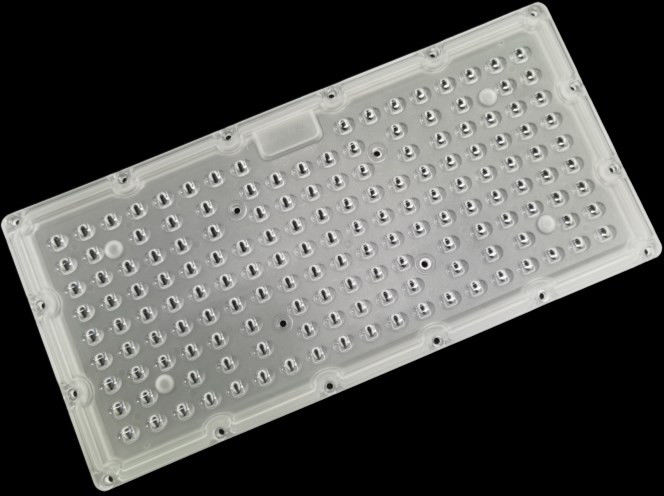 156 In 1pcs 2835LEDs Three Light Distribution Schemes Precise Light Control Waterproof Street Lighting Lens