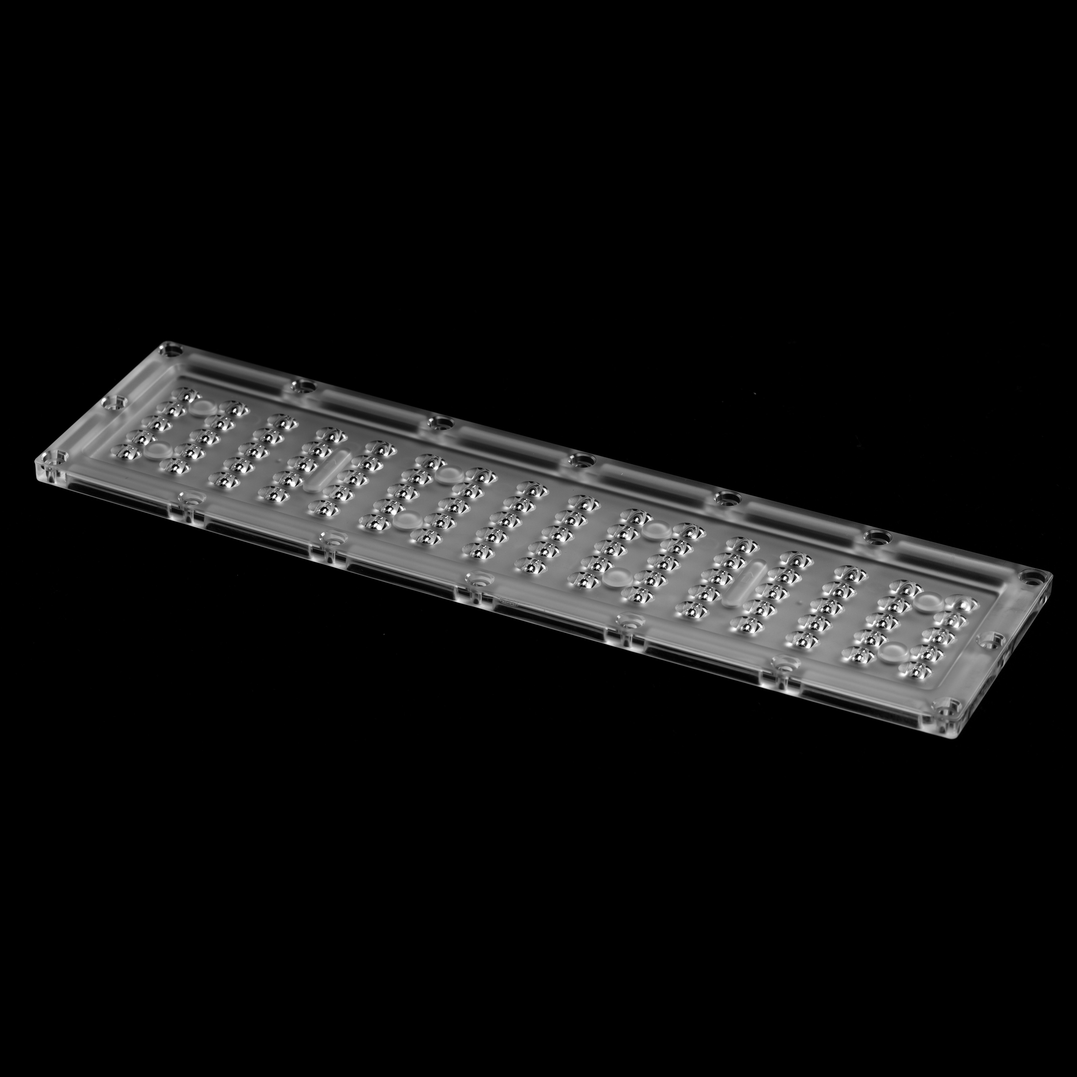 Rectangle Flashlight Lense Customized Rectangle LED Lighting Lens For Street Flood Lighting
