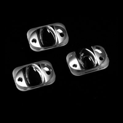 23x16mm T2S 3030 LED Street Light Lens 92% Transmittance